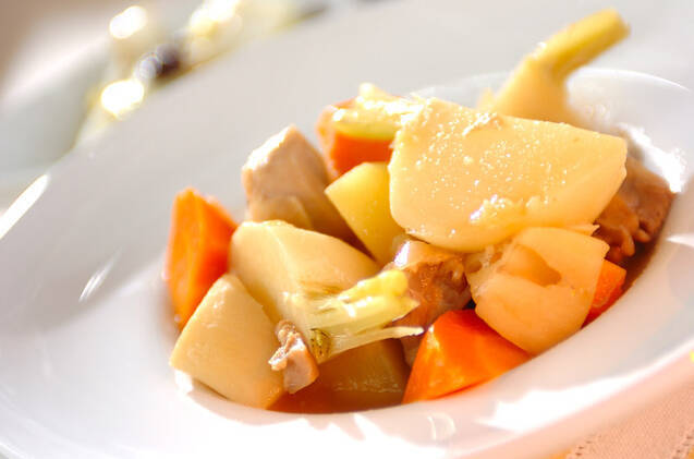 カブの白ワイン煮