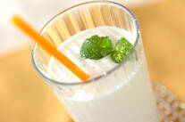 ラ・フランスのヨーグルトジュース