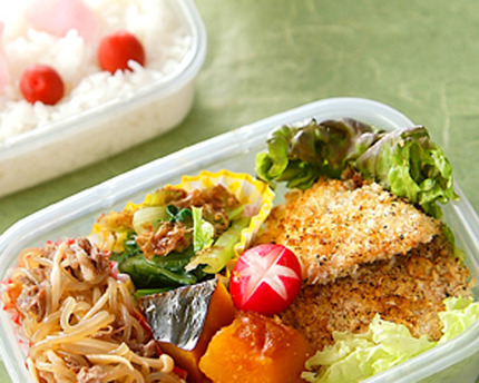 鮭のパン粉焼き