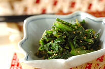 青菜のゴマ和え