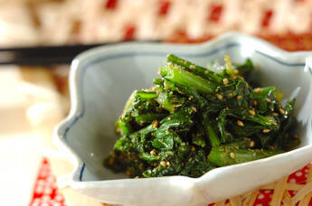 青菜のゴマ和え