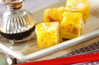 お弁当に！おつまみに！ホタテ入り卵焼き