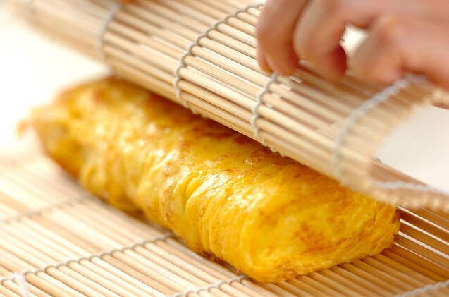 お弁当に！おつまみに！ホタテ入り卵焼きの作り方の手順5