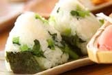 青菜入りおにぎり