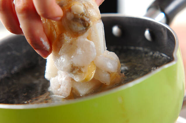 シーフードと豆腐のサラダの作り方の手順5