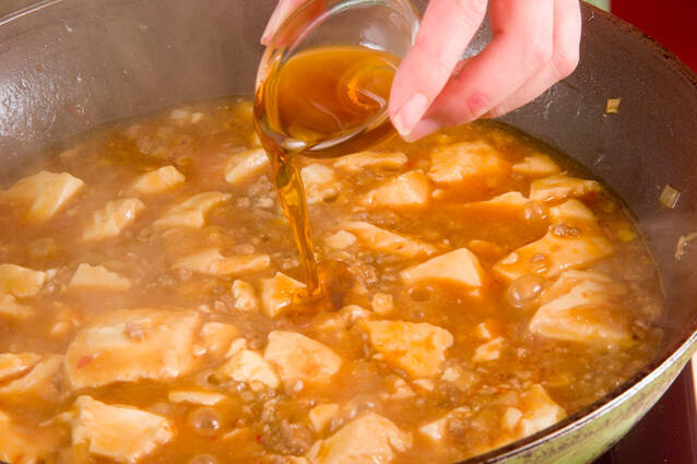 マーボー豆腐の作り方の手順9