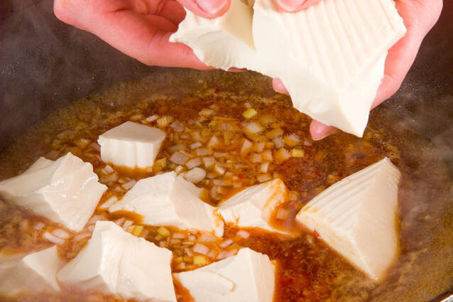 マーボー豆腐の作り方の手順8