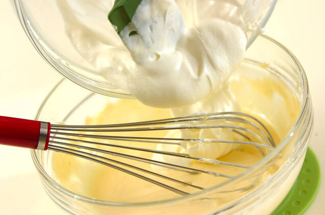 七夕のレアチーズケーキの作り方の手順6