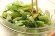 チンゲンサイのゴマ和えの作り方3