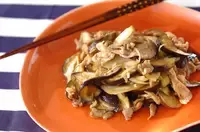 豚とナスの甘辛炒め