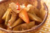 豚肉と根菜のきんぴら