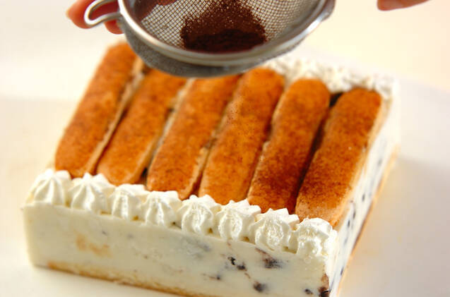 ティラミスアイスケーキの作り方の手順6