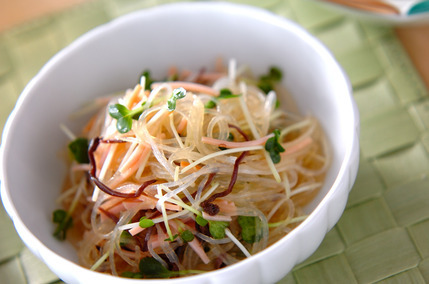 春雨の中華サラダ