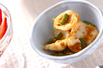 ユリネのゴマ和え