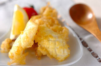 イカのカレーフリット