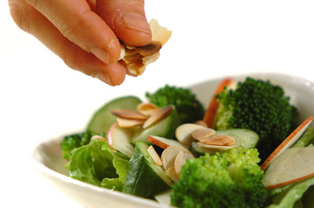 野菜のナッツサラダの作り方の手順6