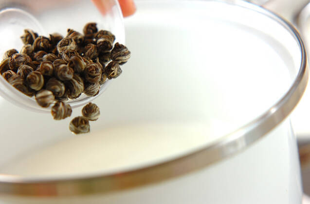 なめらかジャスミンクリームプリンの作り方の手順3