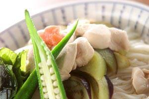 梅干しダレ素麺