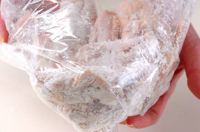 手羽中の唐揚げの作り方の手順3