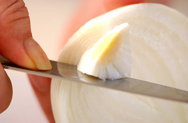 野菜の三色炒めの作り方の手順2