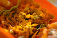 ピスタチオ入りカボチャのサラダ