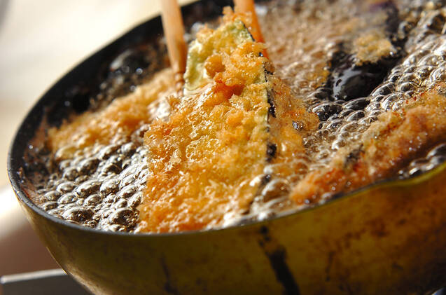 ナスのはさみ揚げの作り方の手順6