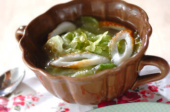 レタスの中華スープ