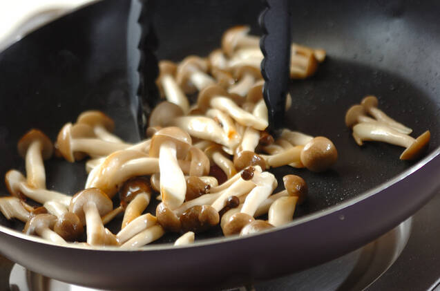 ホタテのクリームパスタの作り方の手順3