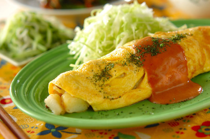 プロ直伝のオムレツ 簡単お肉たっぷり by杉本 亜希子さん