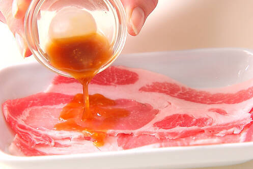 豚肉の竜田揚げの作り方の手順1