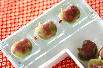 小豆抹茶豆乳アイス