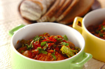 チキンのトマト煮込み