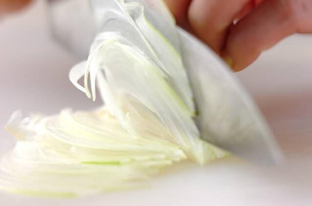 ホタテのカルパッチョの作り方の手順2