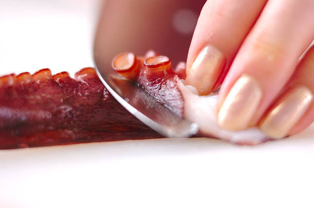 ホタテのカルパッチョの作り方の手順1