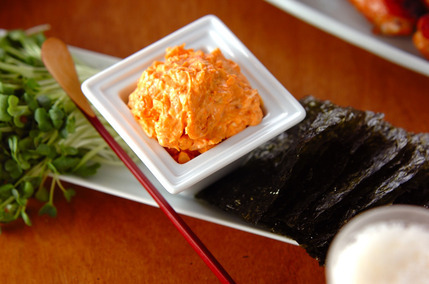 キムチチーズのり巻き