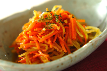 モヤシのカレー酢和え