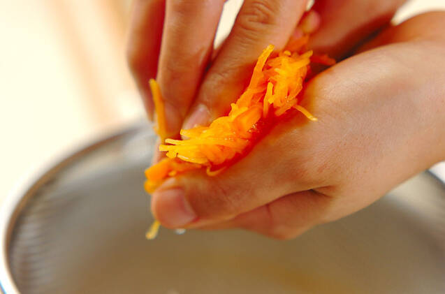 大根とニンジンのナムルの作り方の手順3