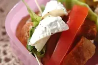 カマンベールカプレーゼサンド