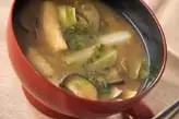 ナスのみそ汁