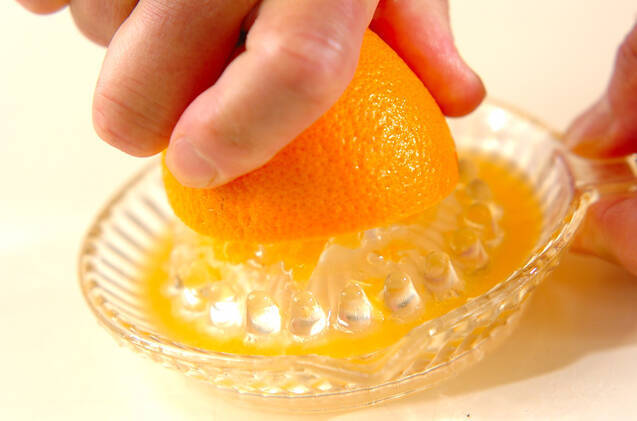 オレンジのババロアの作り方の手順2