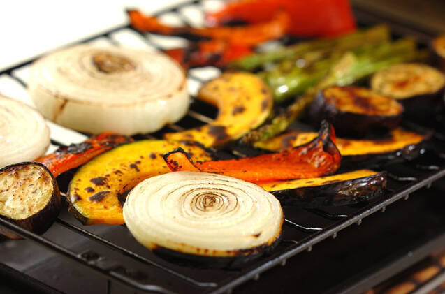 焼き野菜のたっぷりミートソース添えの作り方の手順6