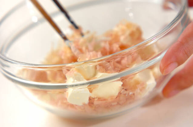 豆腐とセロリのサラダの作り方の手順5