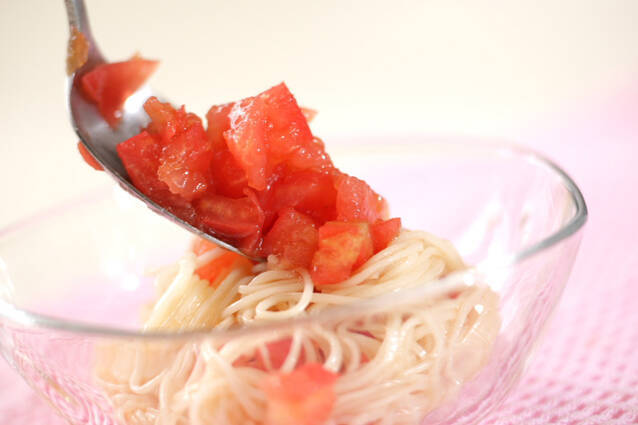 ピリ辛トマト素麺の作り方の手順3
