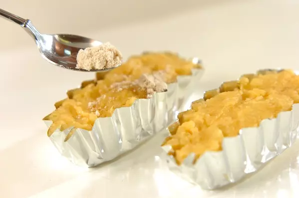 メープル風味のスイートポテトの作り方2