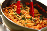 タコとトマトの煮込みパスタの作り方9
