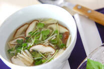 キノコのスープ