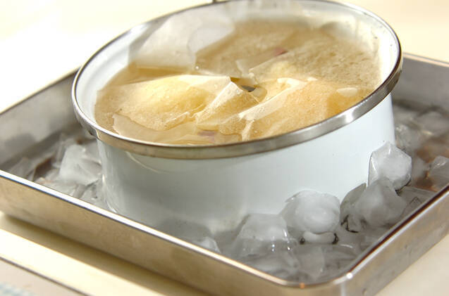 洋梨のコンポートの作り方の手順4