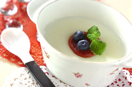 混ぜるだけ♪なめらかブランマンジェ