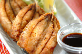 イワシのシンプル揚げ