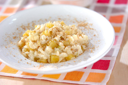 サツマイモと白ゴマのリゾット